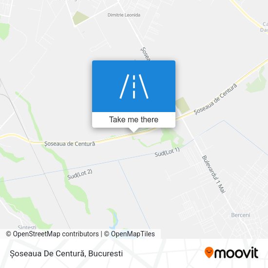 Șoseaua De Centură map