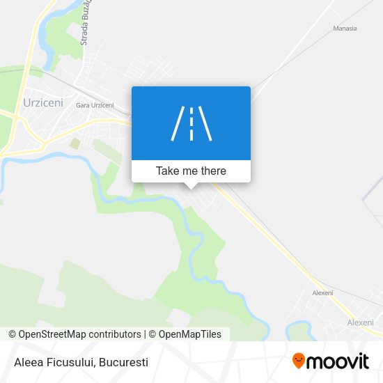 Aleea Ficusului map