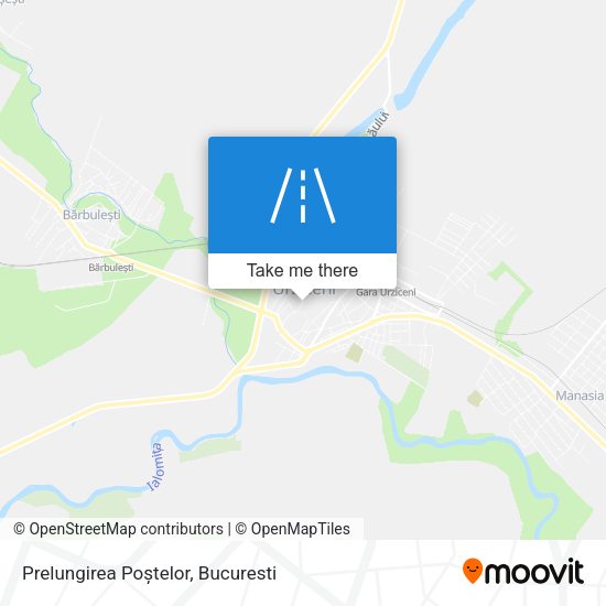 Prelungirea Poștelor map