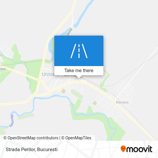 Strada Perilor map