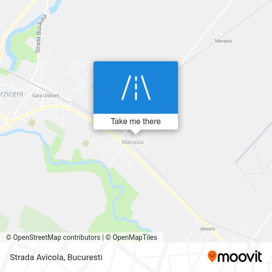 Strada Avicola map
