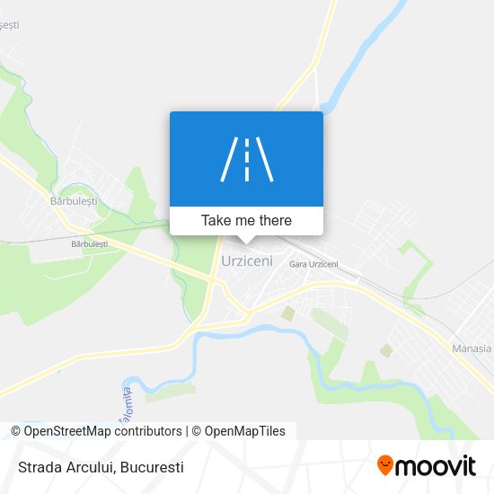 Strada Arcului map