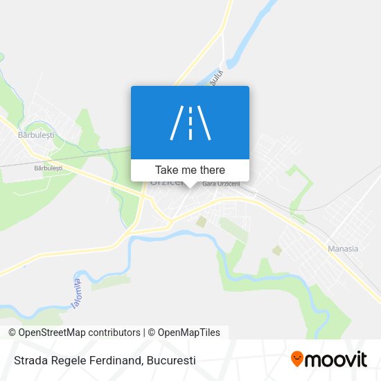 Strada Regele Ferdinand map