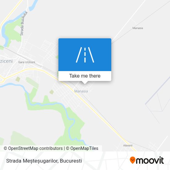 Strada Meșteșugarilor map