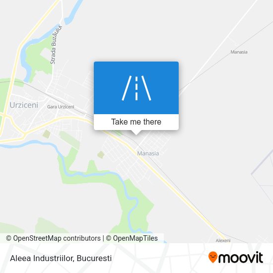 Aleea Industriilor map