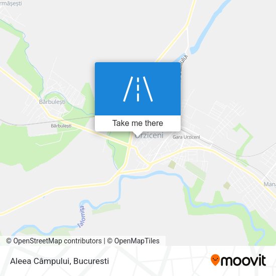 Aleea Câmpului map