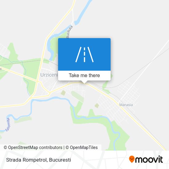 Strada Rompetrol map