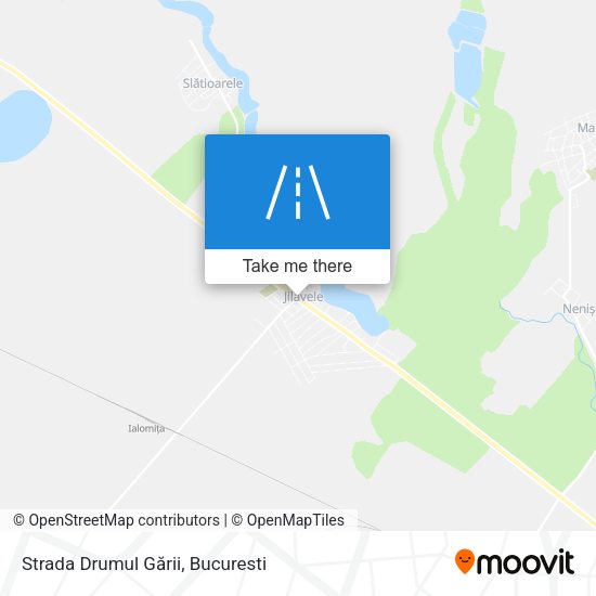 Strada Drumul Gării map