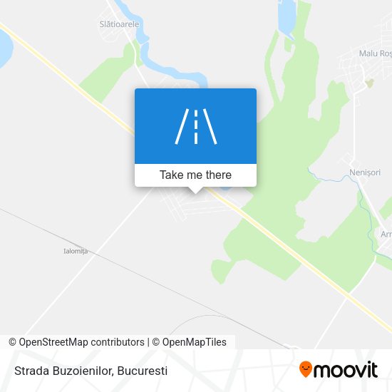 Strada Buzoienilor map