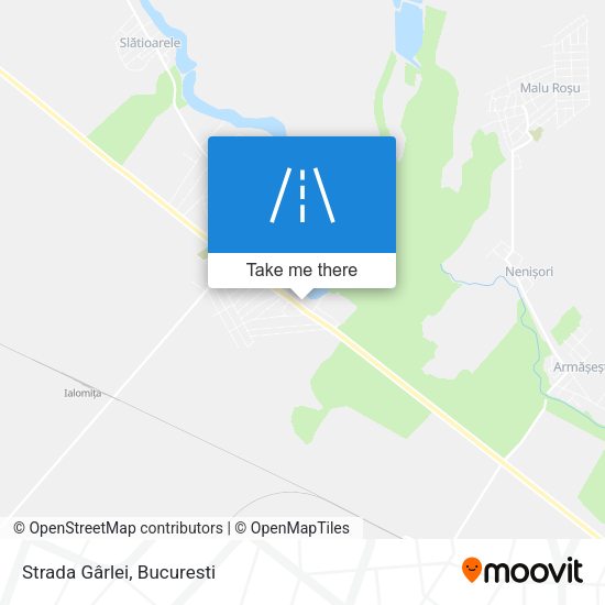 Strada Gârlei map