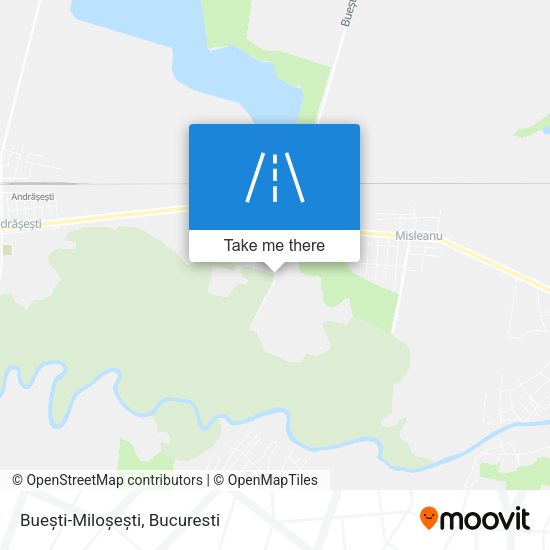 Buești-Miloșești map