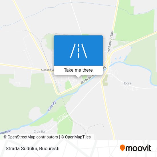 Strada Sudului map