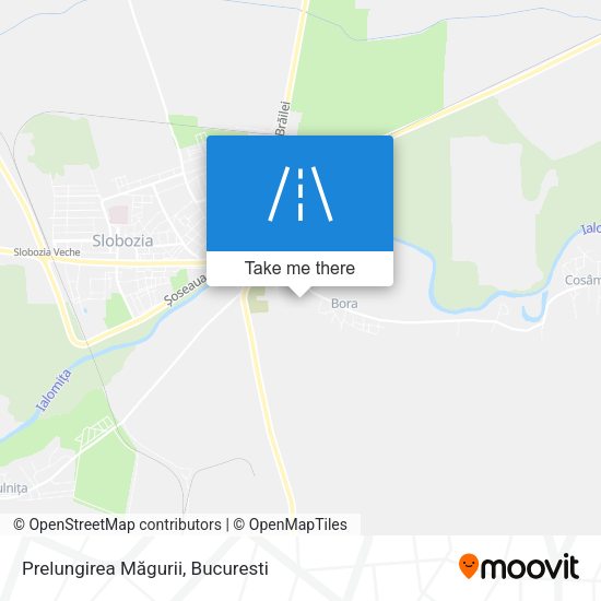 Prelungirea Măgurii map