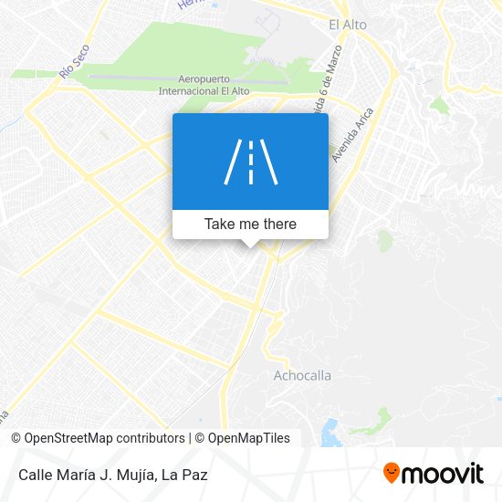 Mapa de Calle María J. Mujía