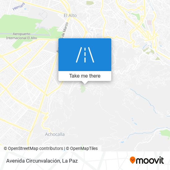Avenida Circunvalación map