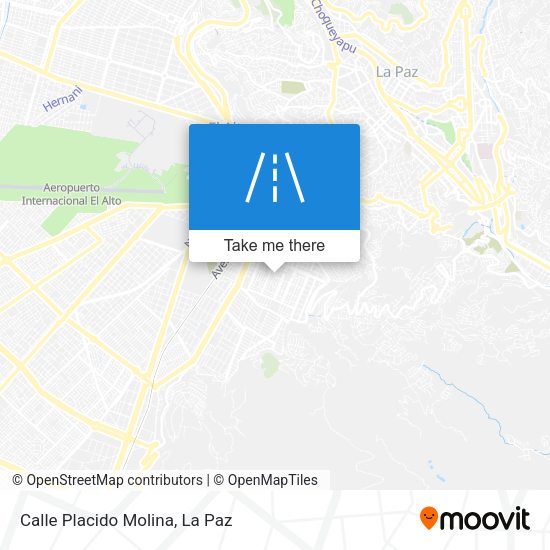 Calle Placido Molina map
