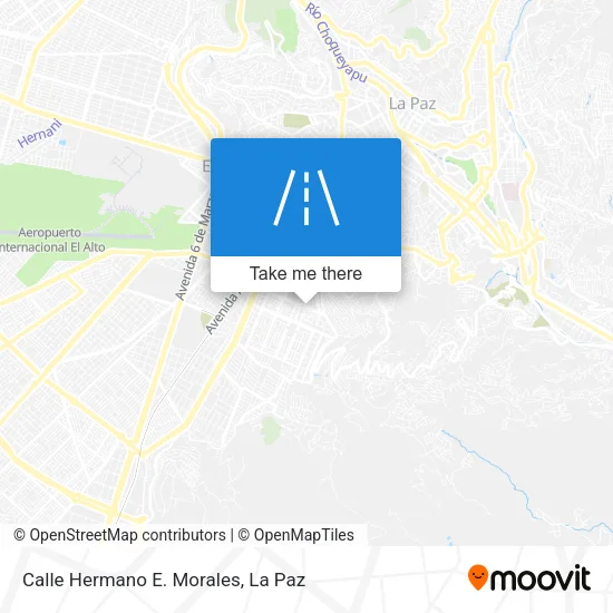 Mapa de Calle Hermano E. Morales