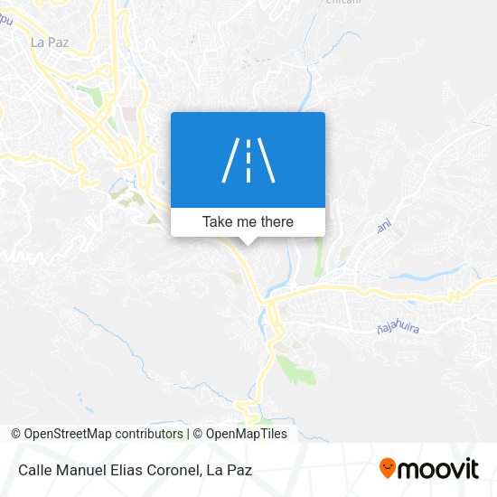 Calle Manuel Elias Coronel map