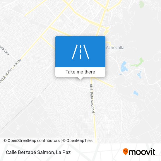Calle Betzabé Salmón map