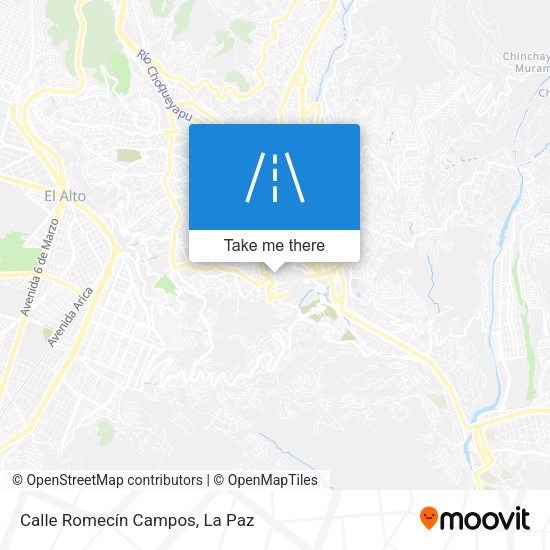 Mapa de Calle Romecín Campos