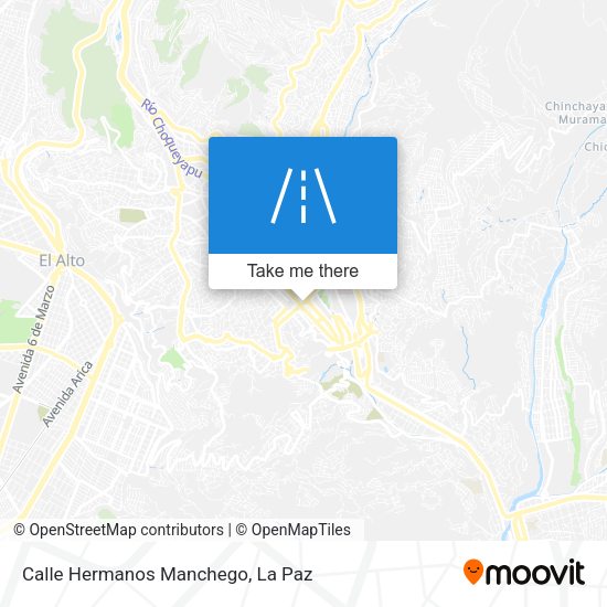 Mapa de Calle Hermanos Manchego