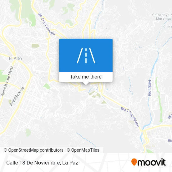 Mapa de Calle 18 De Noviembre