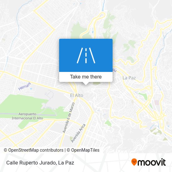 Calle Ruperto Jurado map