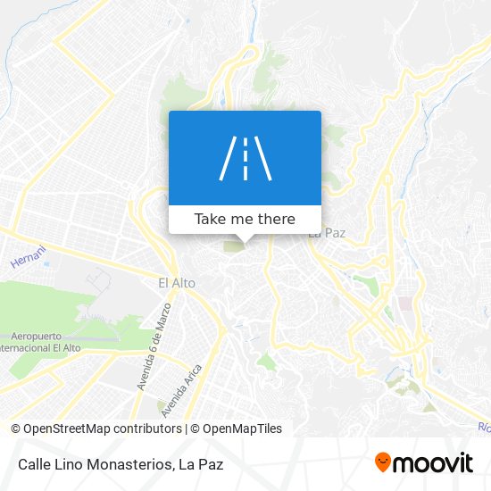 Calle Lino Monasterios map