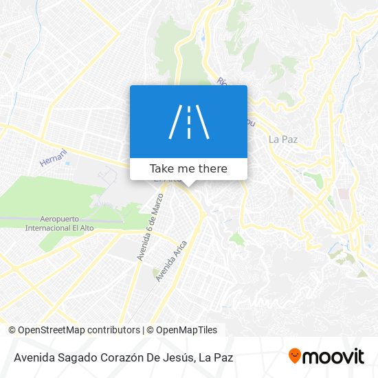 Avenida Sagado Corazón De Jesús map