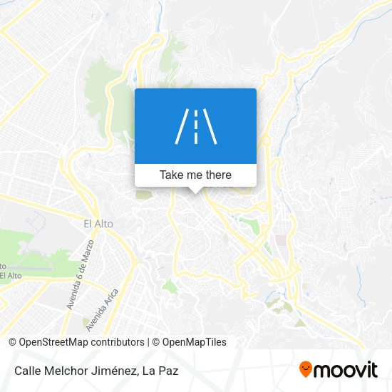 Calle Melchor Jiménez map