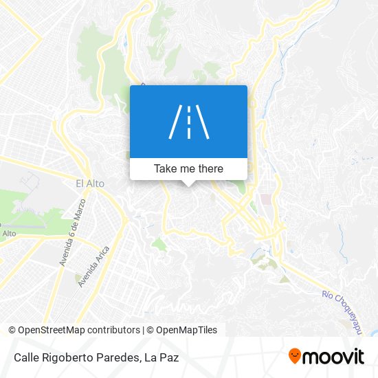Calle Rigoberto Paredes map