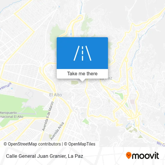 Mapa de Calle General Juan Granier