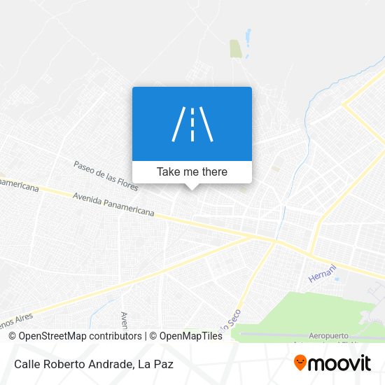 Mapa de Calle Roberto Andrade