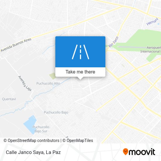 Mapa de Calle Janco Saya