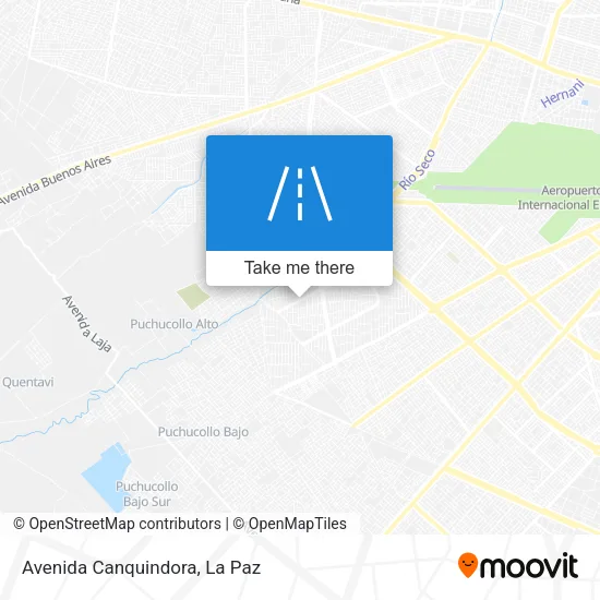Mapa de Avenida Canquindora