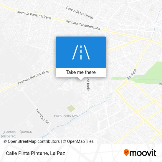 Mapa de Calle Pinta Pintane
