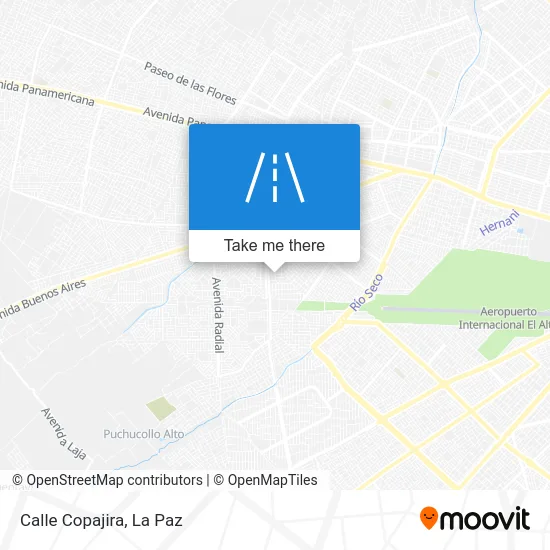 Mapa de Calle Copajira