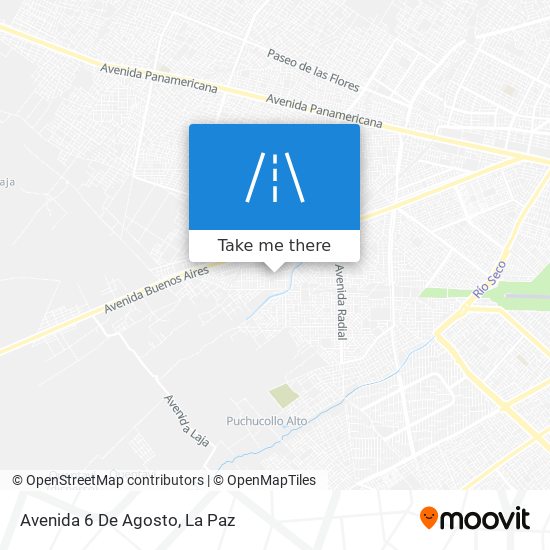 Mapa de Avenida 6 De Agosto