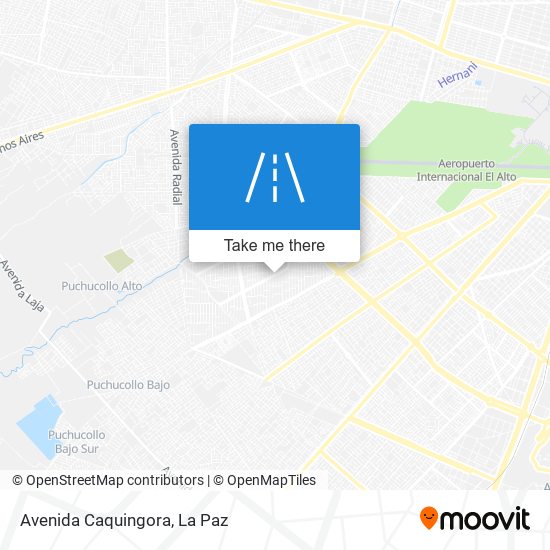 Avenida Caquingora map