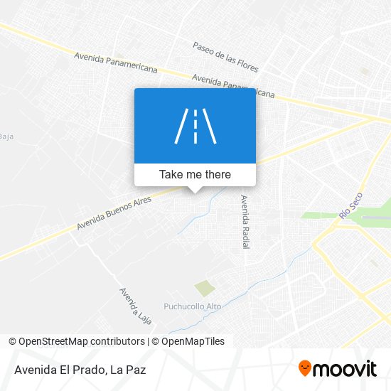 Avenida El Prado map