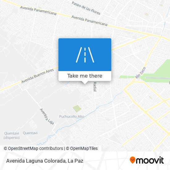 Avenida Laguna Colorada map