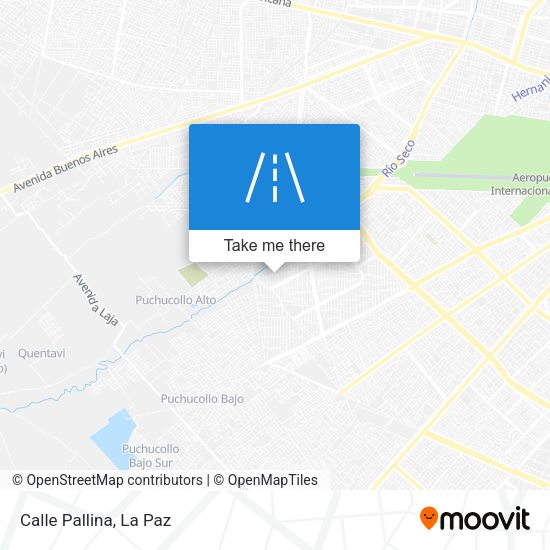 Mapa de Calle Pallina