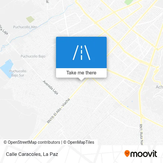Mapa de Calle Caracoles