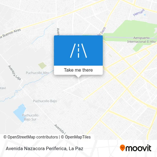Mapa de Avenida Nazacora Periferica