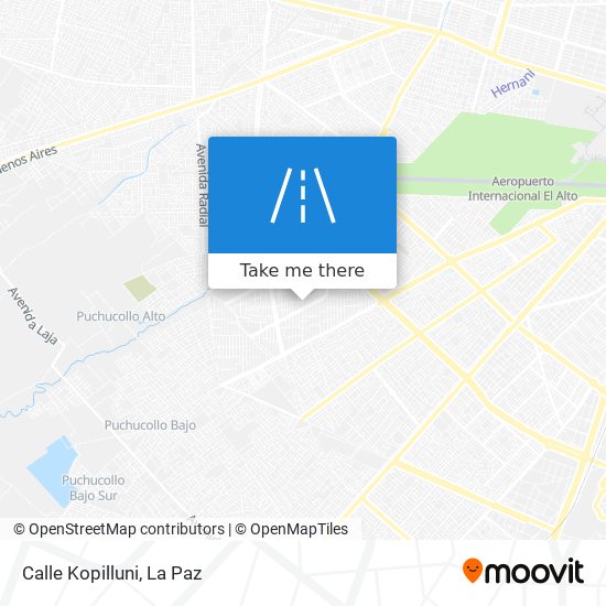 Mapa de Calle Kopilluni