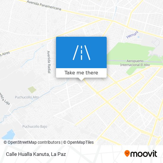 Mapa de Calle Hualla Kanuta