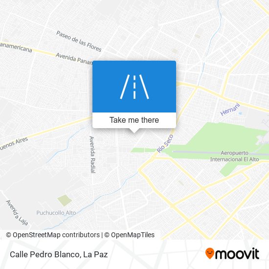 Mapa de Calle Pedro Blanco