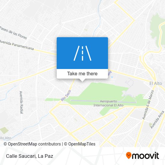 Mapa de Calle Saucari