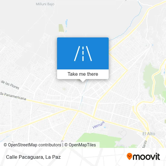 Mapa de Calle Pacaguara