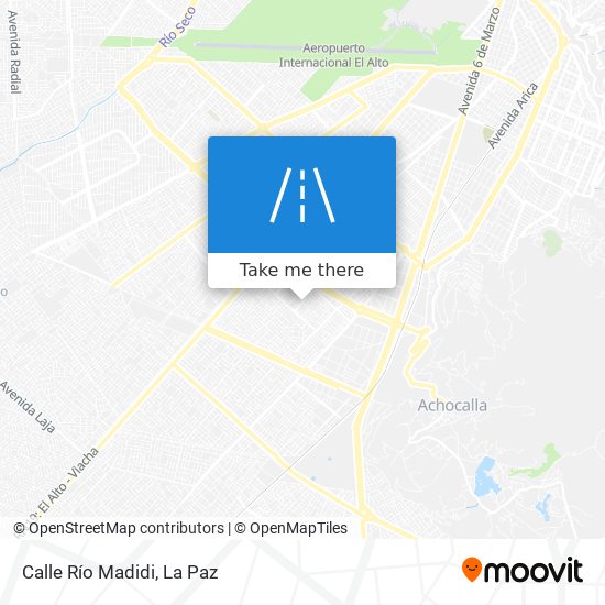 Mapa de Calle Río Madidi